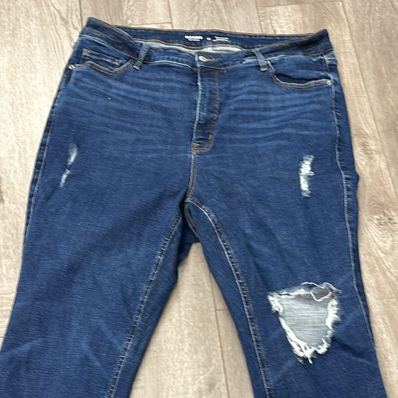 Old Navy 360 stretch extra high rise rockstar super skinny jeans secret slim - Picture 3 of 5